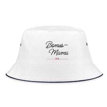 Meilleure Maman Bonus avec Cœur – Cadeau - Bob - blanc/marine - Devant