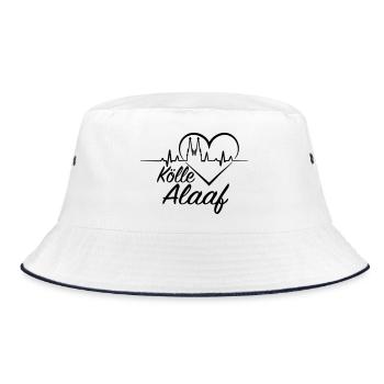 Kölle Alaaf - Bucket Hat - Weiß/Navy - Vorne