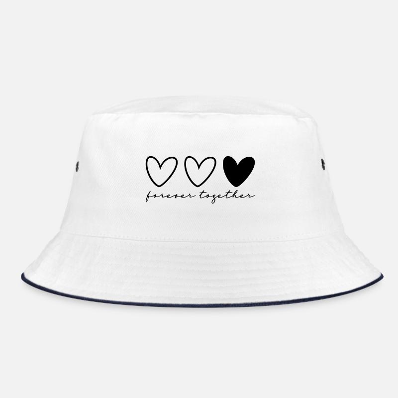 3 Herzen Partner Teil 1 von 3 Bucket Hat
