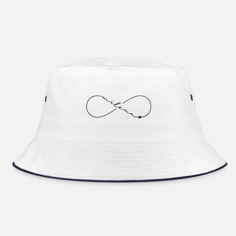 Milena Name Infinitysymbol Bucket Hat