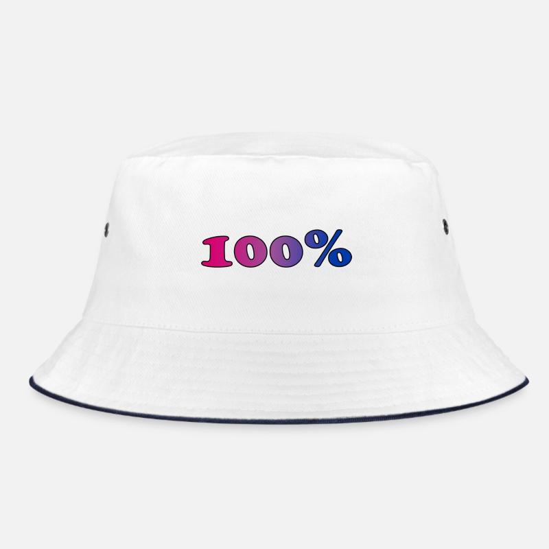 100 Prozent bi Bucket Hat