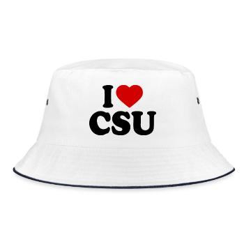 J’adore csu - Bob - blanc/marine - Devant