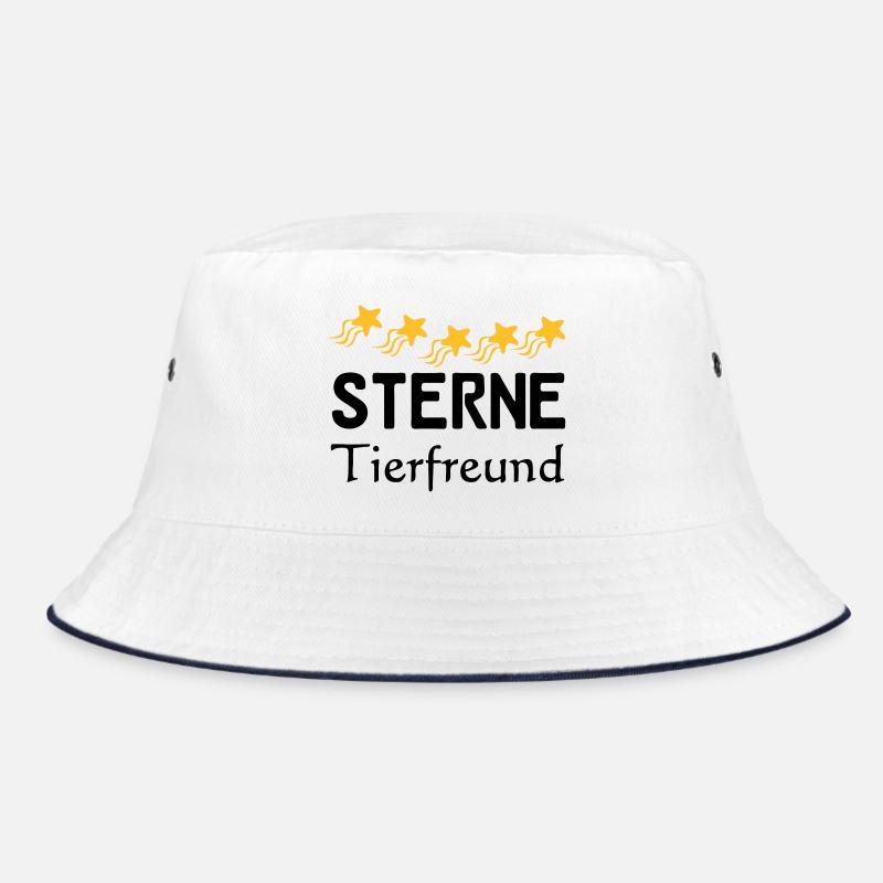 Sterne Tierfreund Geschenk Bucket Hat