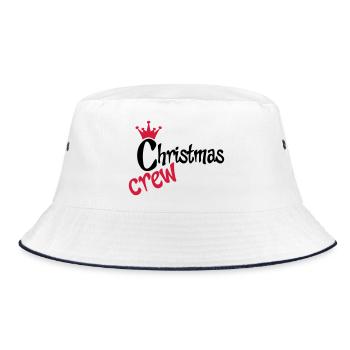 Great design for Christmas - Bucket Hat - white/navy - Front