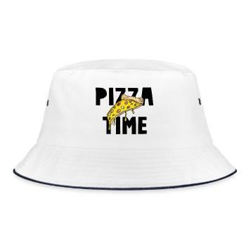Pizza Time - Bob - blanc/marine - Devant
