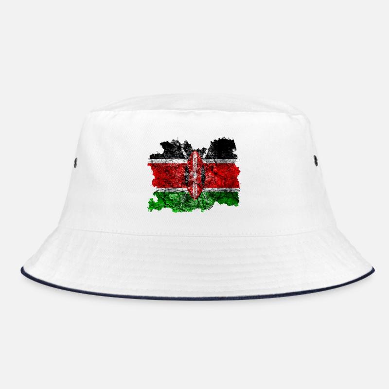 Kenya Drapeau Vintage Bob