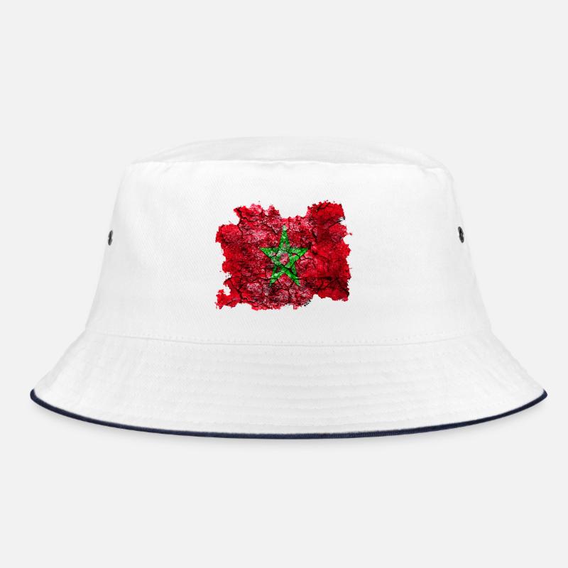 Maroc Drapeau Vintage Bob