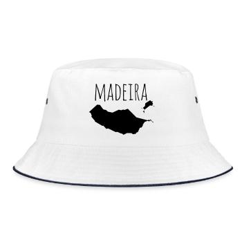 Madeira - Bucket Hat - Weiß/Navy - Vorne