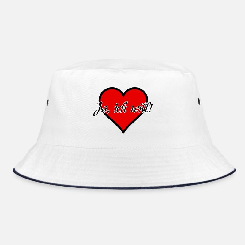 Ich will Heirat Hochzeit Ehe Antrag Liebe Geschenk Bucket Hat