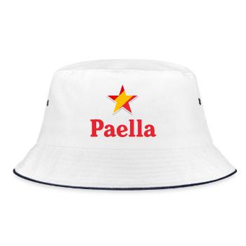 Stars of Spain - Paella - Bucket Hat - white/navy - Front