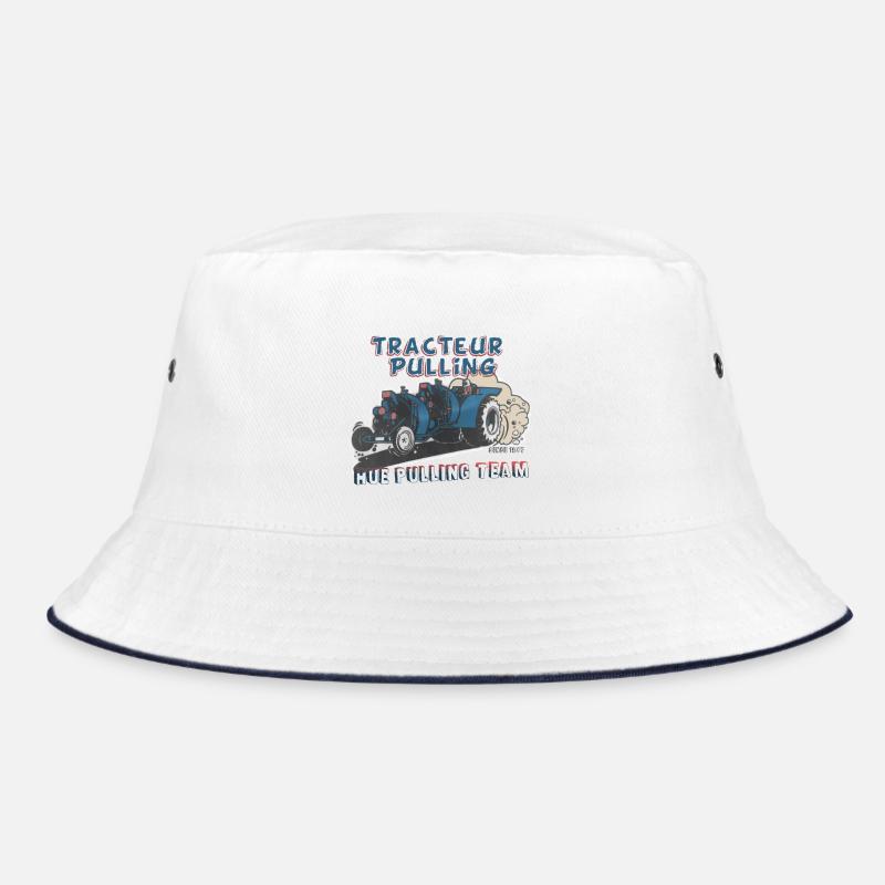 Tshirt Hue Pulling Tractor - Double Nord 2019 Bucket Hat