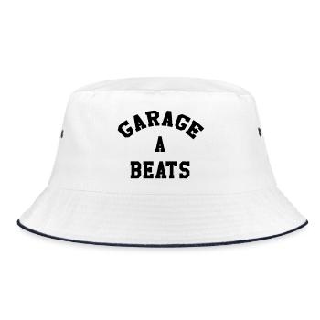 Garage A Beats - Bob - blanc/marine - Devant