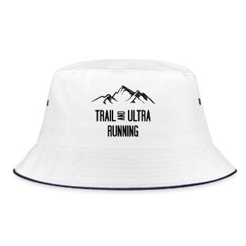 Trail Running et Ultra Running - Bob - blanc/marine - Devant