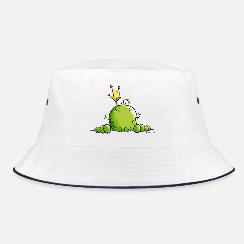 Frosch mit Krone Bucket Hat
