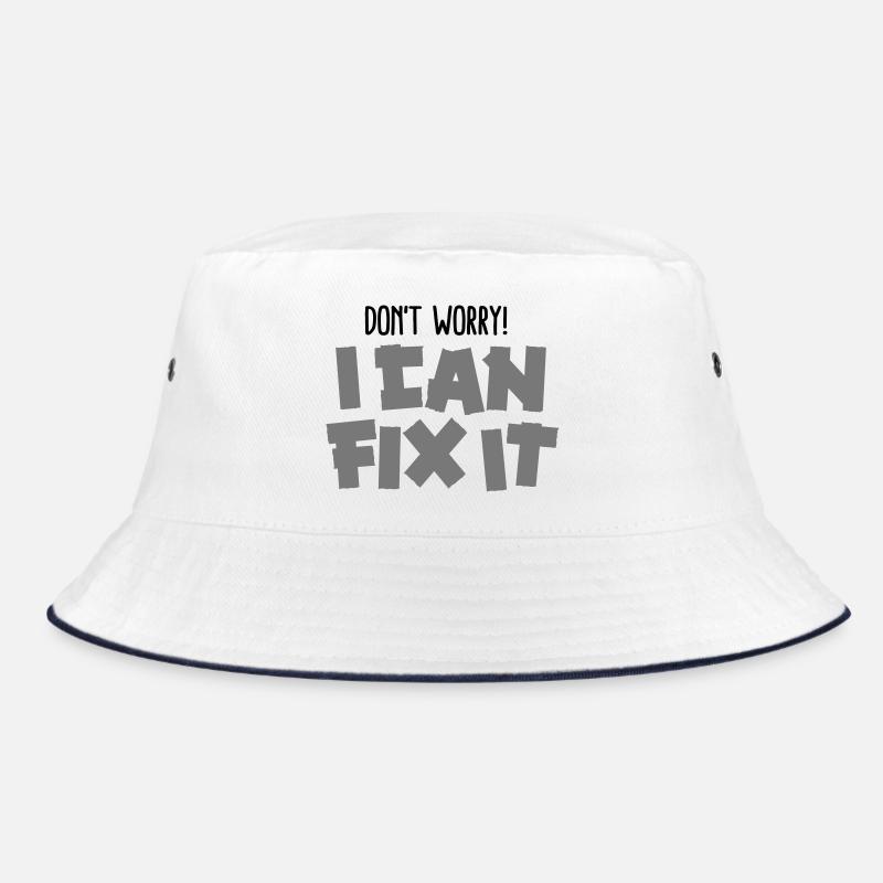 Don't worry! I can fix it - Duct tape Bucket Hat