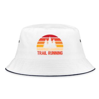 Trail Running - Bob - blanc/marine - Devant