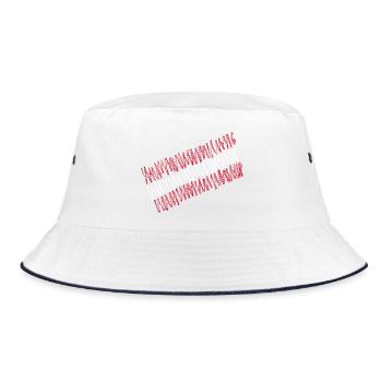 Österreich - Bucket Hat - Weiß/Navy - Vorne