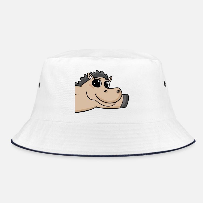 Pferd Gruß Begrüßung Bucket Hat