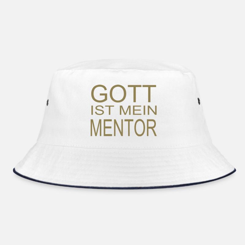 Gott ist mein Mentor Bucket Hat