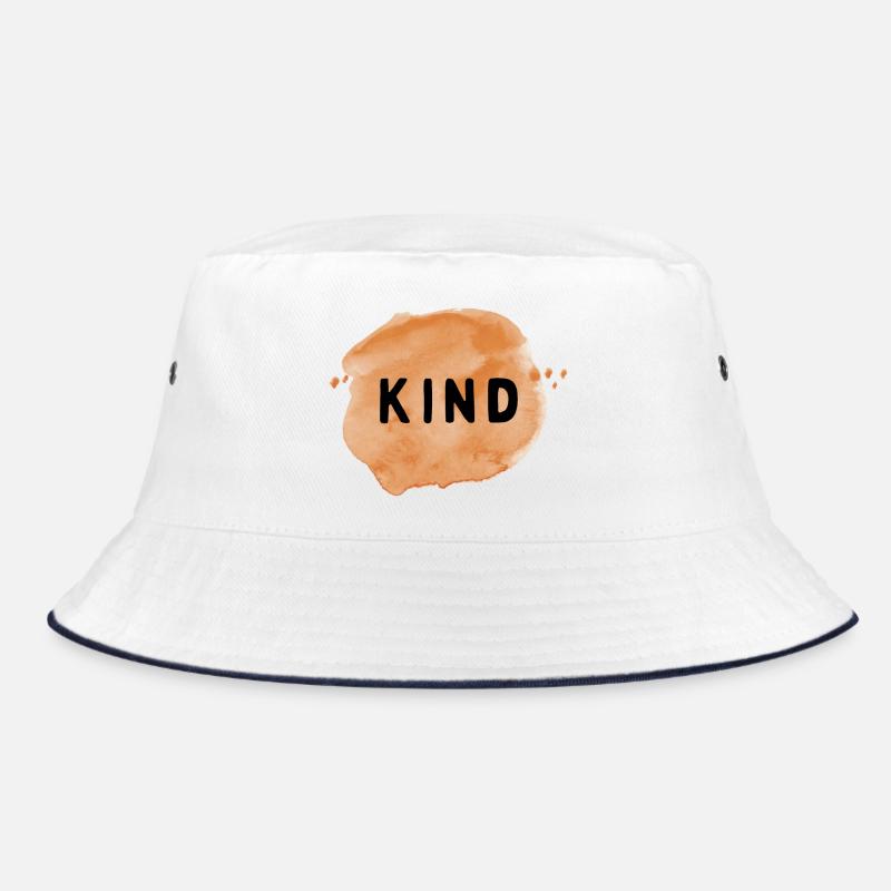 Kind - Bucket Hat - Weiß/Navy