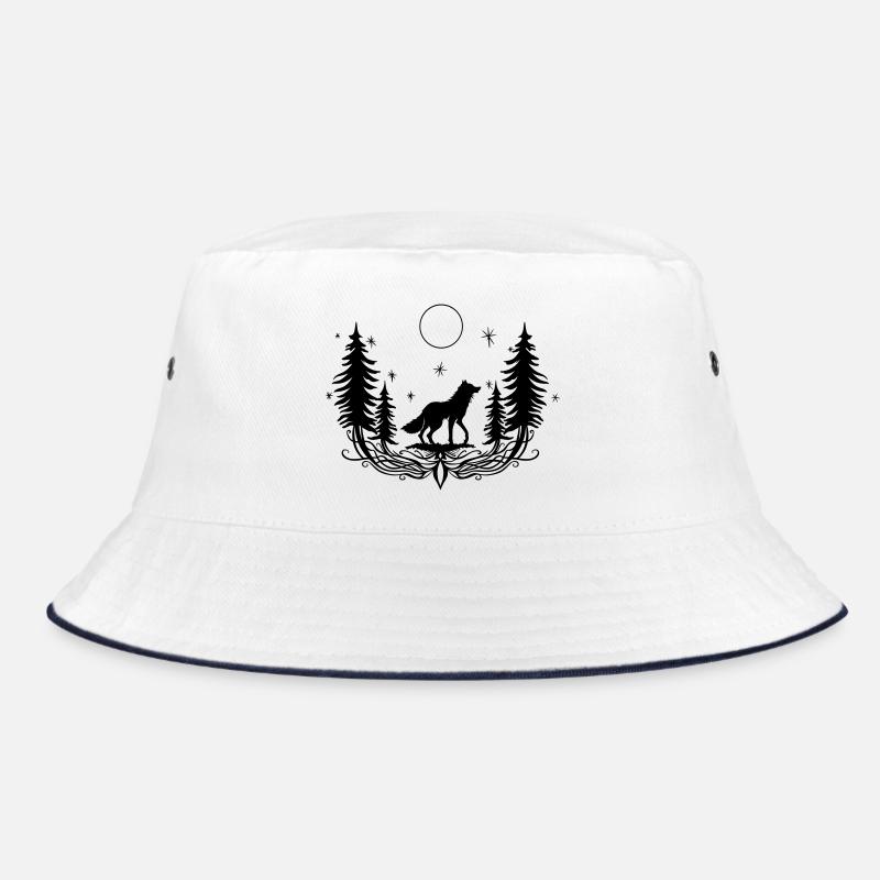 Conte de fées de la pleine lune de la forêt de loups Bob