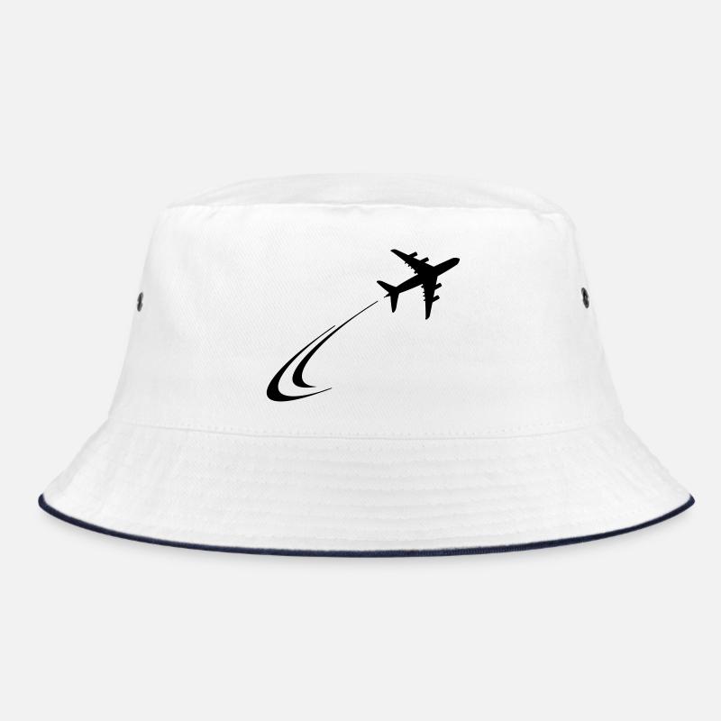 Flugzeug fliegt davon Bucket Hat