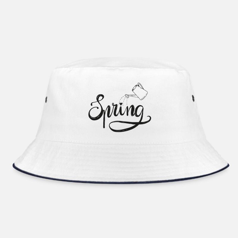 Spring, early spring, garden, watering, bed, love Bucket Hat