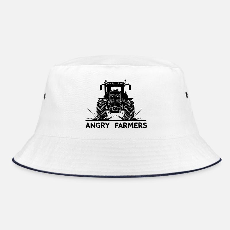 Traktor-Protest Wütende Bauern Bucket Hat