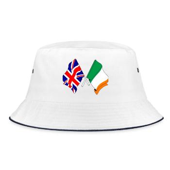 Drapeau de l’Angleterre et drapeau de l’Irlande - Bob - blanc/marine - Devant