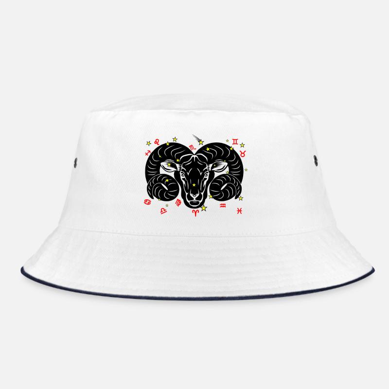 Sternzeichen Stern Logo Widder Bucket Hat
