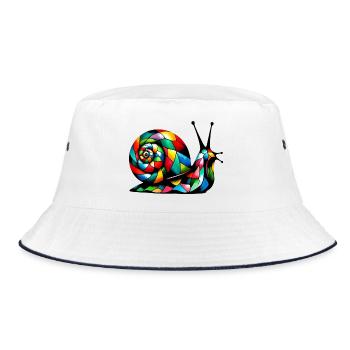 Arlequin Arlequin Escargot - Bob - blanc/marine - Devant