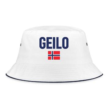 Gelo Conception du drapeau norvégien - Bob - blanc/marine - Devant