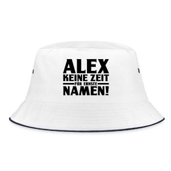 Alexander Alexandra Alexa Alex - Bob - blanc/marine - Devant