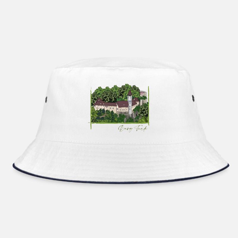 Teck Castle // Illustration Bucket Hat