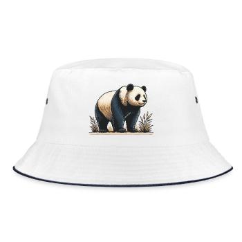 Panda - Bob - blanc/marine - Devant