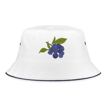 Bleuet isolé - Bob - blanc/marine - Devant