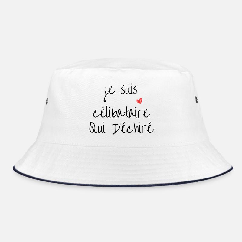 Ich bin Single Who Torn Bucket Hat