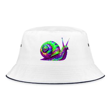 Escargot - Bob - blanc/marine - Devant