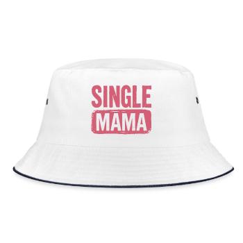 Dicton Single Mama Power - Bob - blanc/marine - Devant