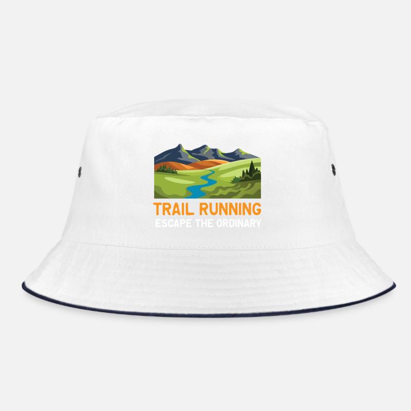 Trail Running - Escape the Ordinary Bucket Hat