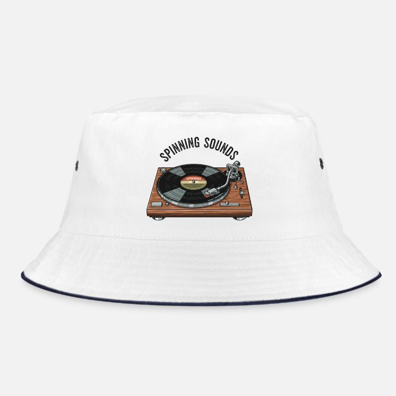 Record player Bucket Hat