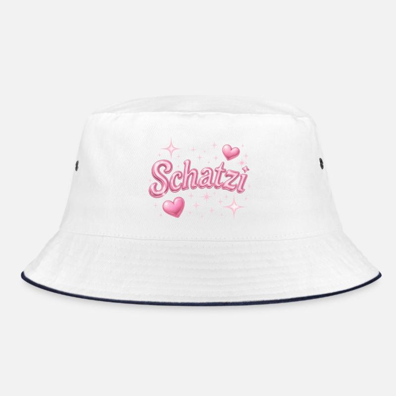 schatzi / Y2K Style - Bob - blanc/marine
