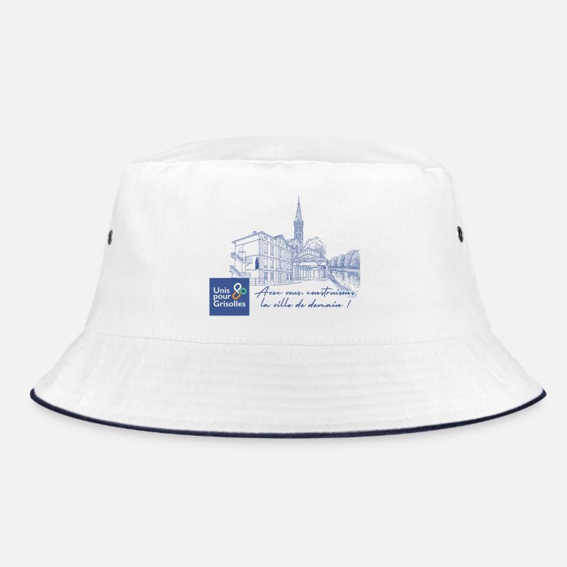 tshirt_unispourgrisolles Bucket Hat