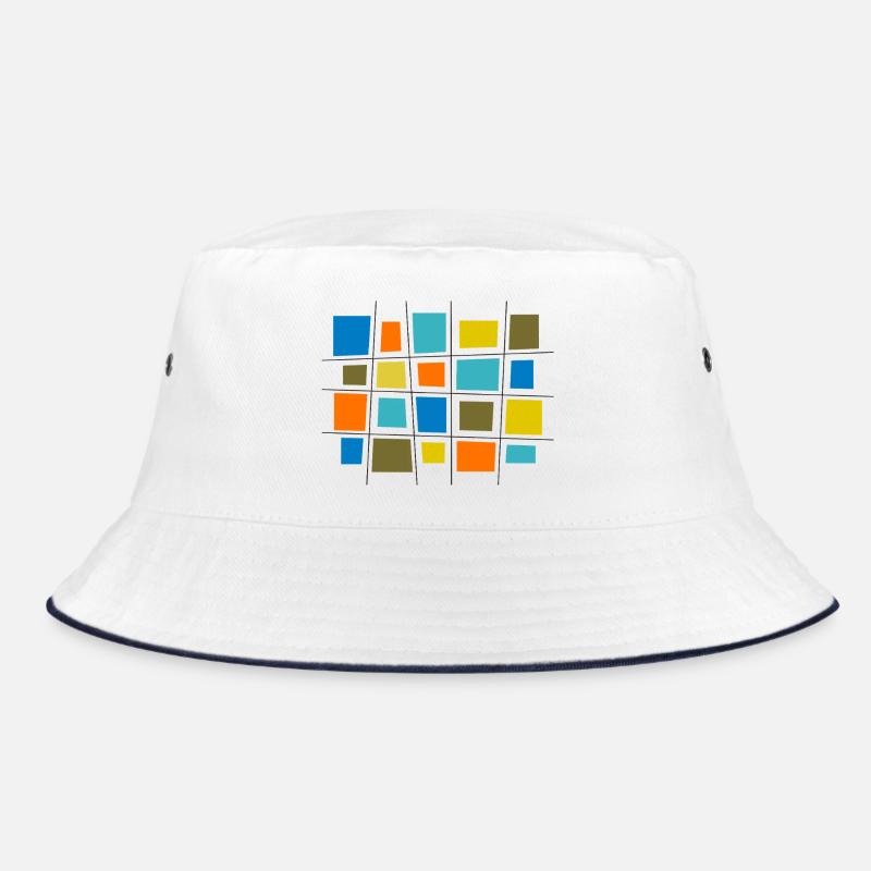 Colored patchwork by Cean Bucket Hat