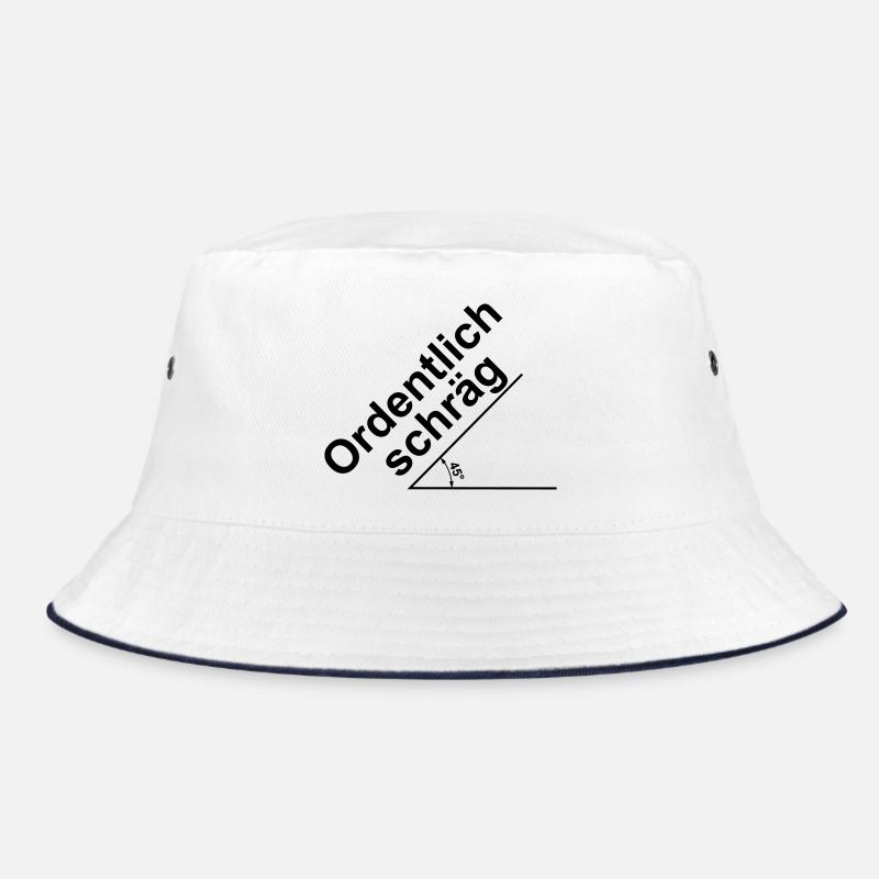 Neatly slanted Bucket Hat