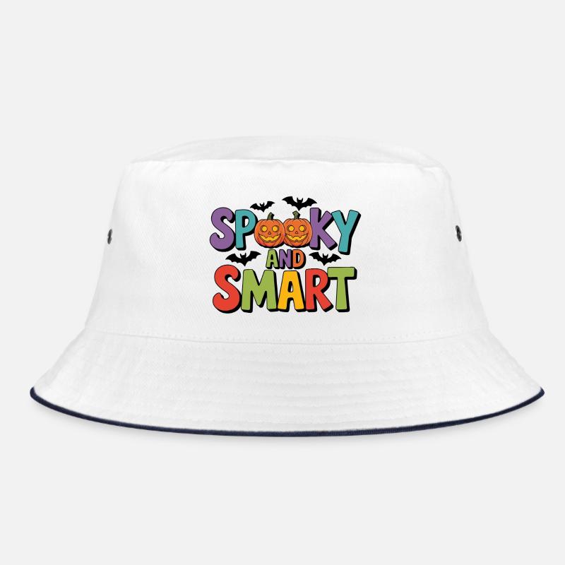 Spooky and Smart Halloween Design Bucket Hat