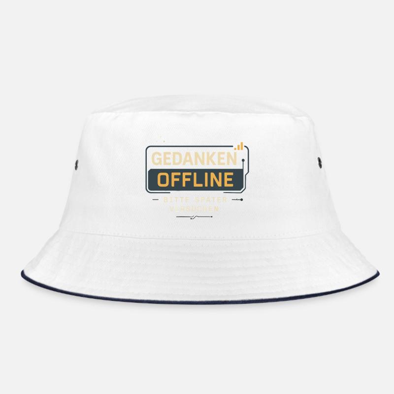 "Thoughts offline – please try later" Bucket Hat