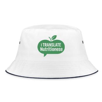 Diététicien(ne) Communication en nutrition - Bob - blanc/marine - Devant