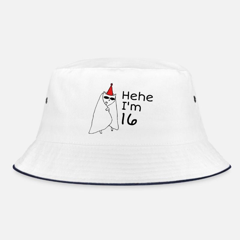 16-jähriges Jubiläum – 16-jähriges Jubiläumsgeschenk Bucket Hat