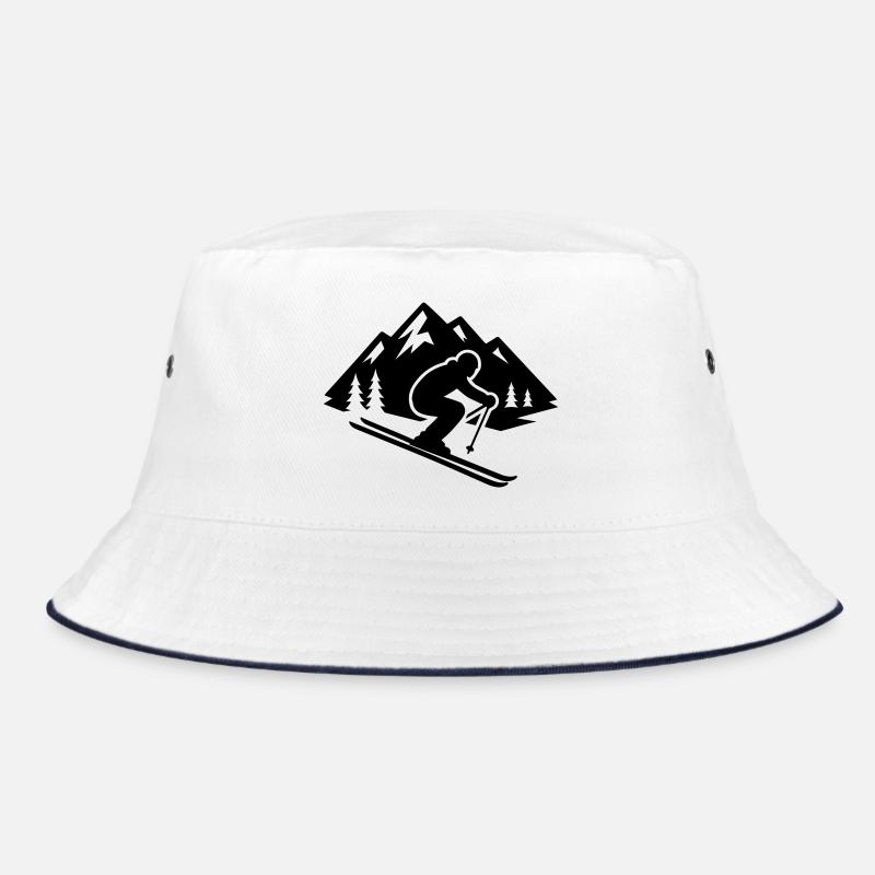 Piste Ski Silhouette Mountains Bob